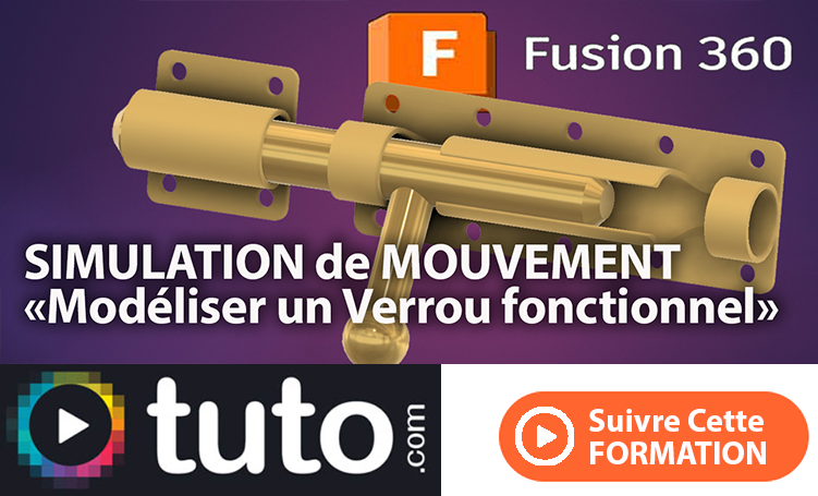 tuto pour apprendre les assemblages mecanique en contact avec fusion 360