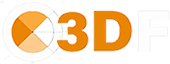 logo 2024 2025 C3DF formation conception 3D