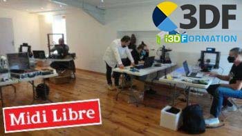 formation fusion 360 impression 3d à Lunel